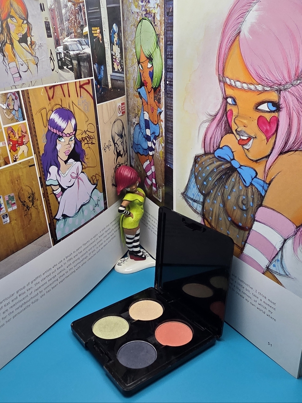MAC x Fafi Limited Edition Eyeshadow Quad- Fafi Eyes 2- Rare Vintage 2008